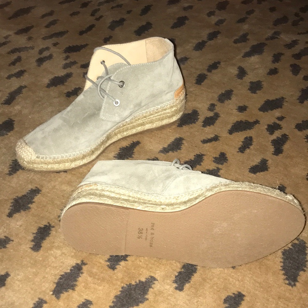 Rag & Bone lace up espadrilles. - Picture 7 of 7